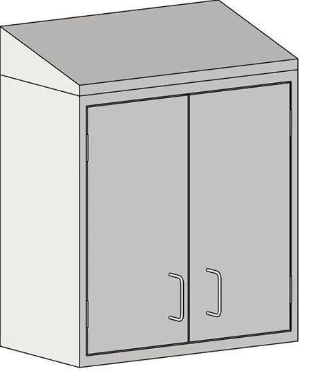 Eagle MHC Wall Cabinet,2 Slope Top
