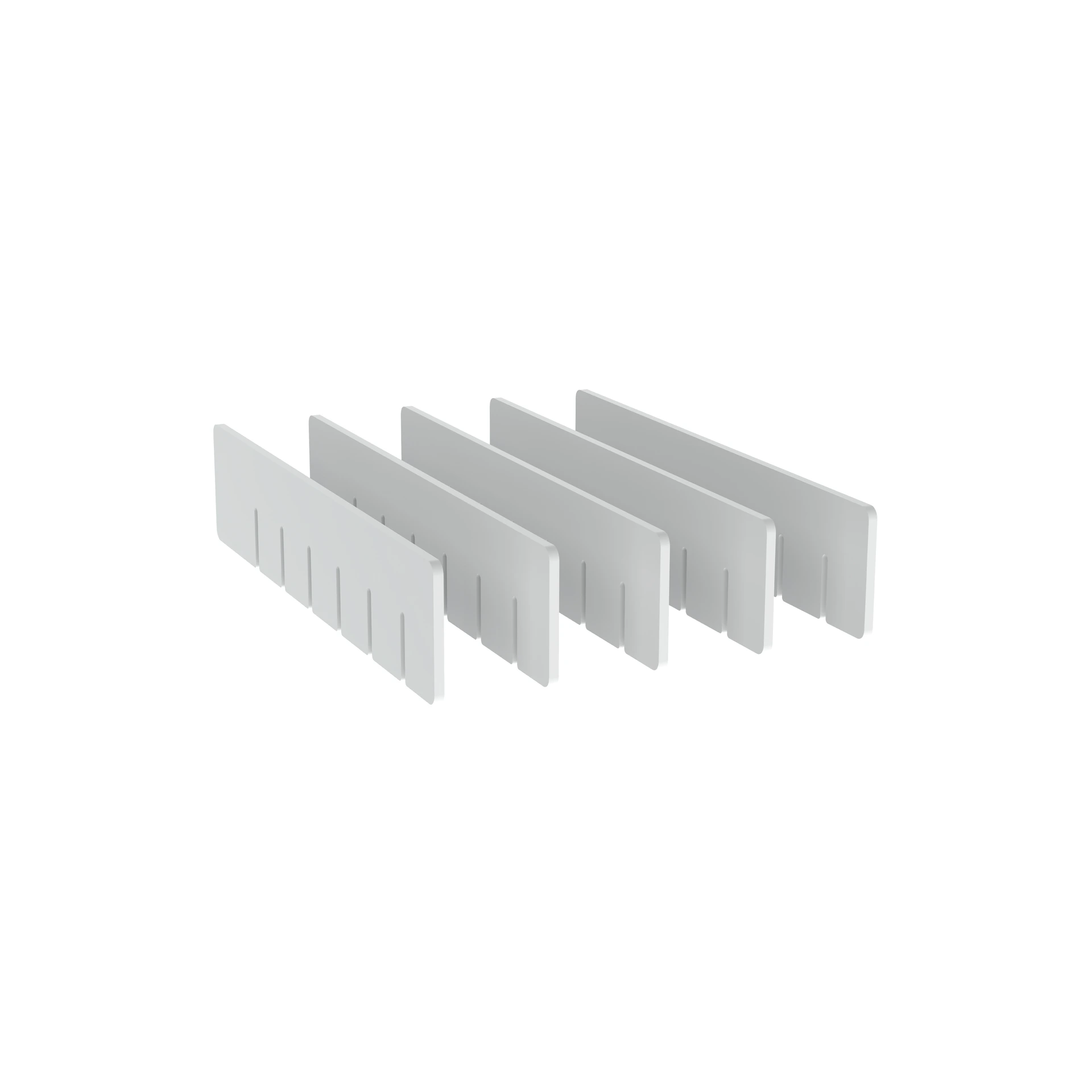 Metro Additional Short Dividers for Flexline and Lifeline 3" Egg Crate-Style Dividers, 5-Pack
