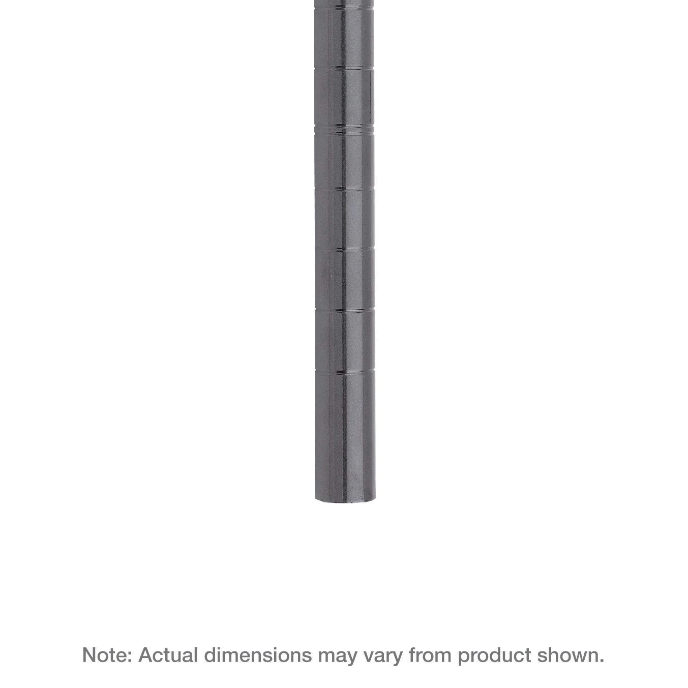 Metro 27UP-DSG Super Erecta SiteSelect Mobile-Ready Industrial Wire Shelving Post, Smoked Glass, 27" H