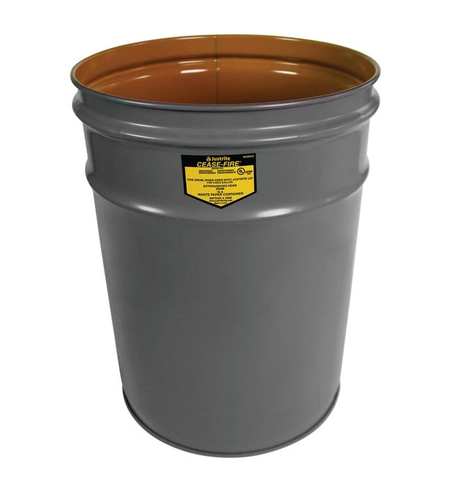 Justrite Can, Cf Drum Only, 6G Gray