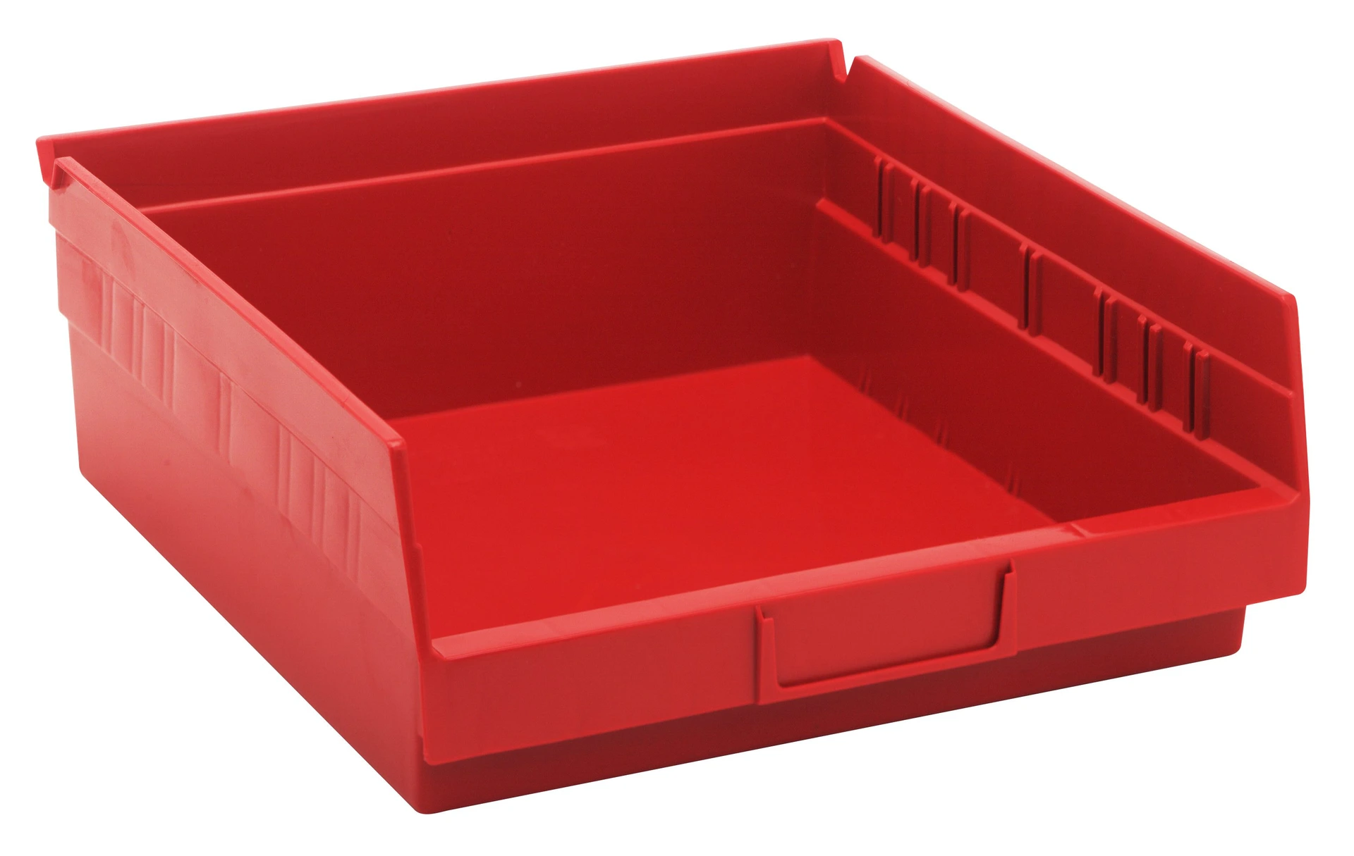 Quantum Economy Shelf Bin Red